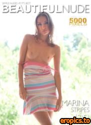 BeautifulNude Marina - Stripes - x122 - 30.11.2011