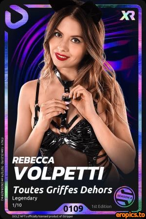 IStripper Rebecca Volpetti - Dolz Series Season 4 - Toutess Griffes Dehors - Card # g0109 - x 50 - 4500px - September 6, 2024