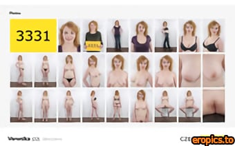 CzechCasting Veronika 3331 | Age 22 | 08/21/2012 | Pale Redhead Beauty Veronika | Busty Angel | 28 Pics | 5616 Px |