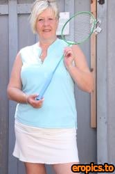 AuntJudys Chantelle Blue Returns From Badminton to Masturbate Outdoors - 6000px - 119 Photos (09.21.2023)