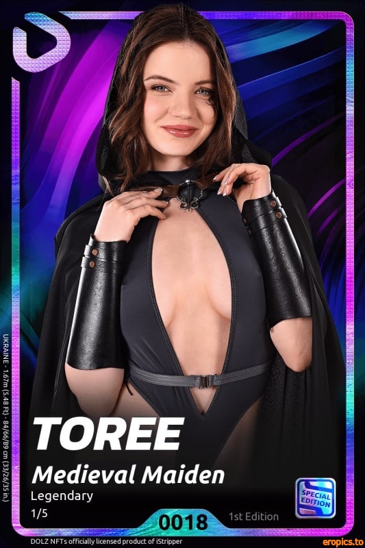 IStripper Toree - Dolz Special Edition - Medievil Maiden - Card # g0018 - x 51 - 4500px - June 12, 2024
