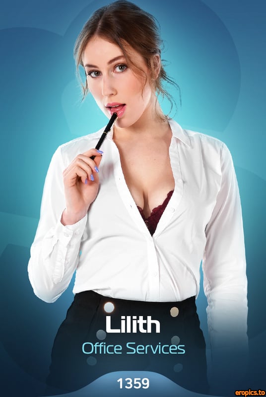IStripper Lilth - Office Services - Card # f1359 - x 50 - 3375px - September 22, 2023