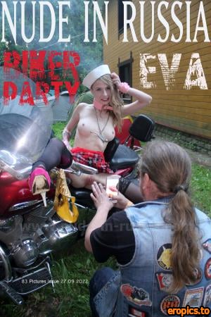 Nude-In-Russia Eva - Biker Party - Issue 09/27/22 - x83