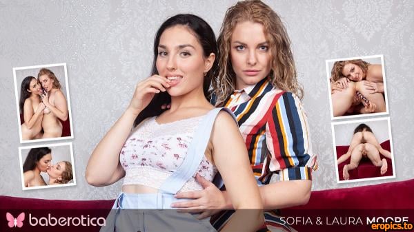 Baberotica Laura Moore & Sofia - Ukrainian models Sofia and Laura Moore get naked in lesbian fuck show x117 (Jan 21, 2